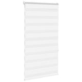 VidaXL Zebrarollo 70x150 cm Stoffbreite 65,9 cm Polyester weiß
