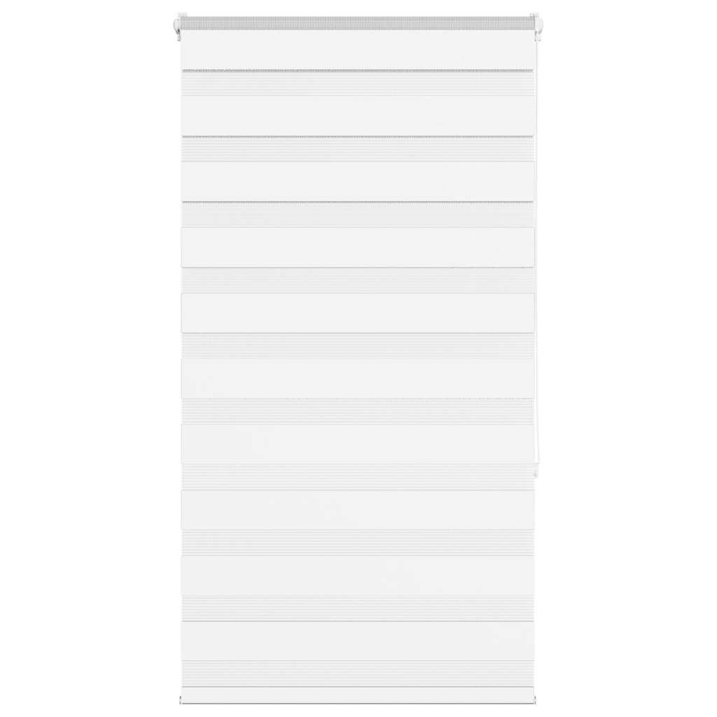 Vidaxx Zebra-Rollo 80x150 cm Stoffbreite 75,9 cm Polyester weiß