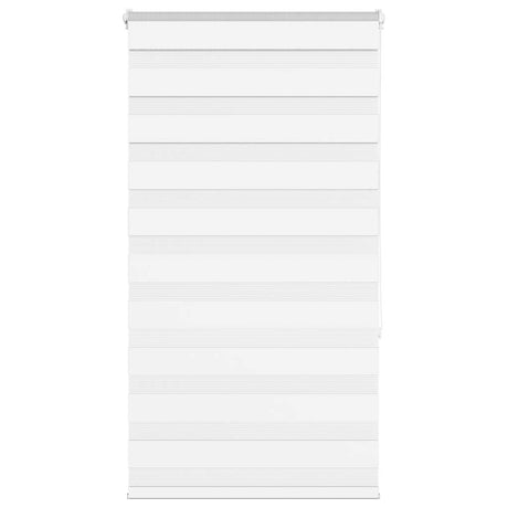 Vidaxx Zebra-Rollo 80x150 cm Stoffbreite 75,9 cm Polyester weiß