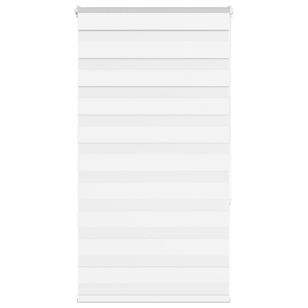 Vidaxx Zebra-Rollo 85x150 cm Stoffbreite 80,9 cm Polyester weiß