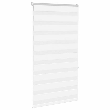 Vidaxx Zebra-Rollo 85x150 cm Stoffbreite 80,9 cm Polyester weiß