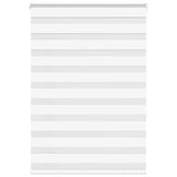 VidaXL Zebra-Rollo 95x150 cm Stoffbreite 90,9 cm Polyester Weiß