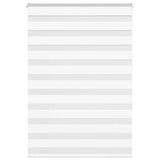 Vidaxx Zebra-Rollo 100x150 cm Stoffbreite 95,9 cm Polyester weiß