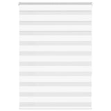 VidaXL Zebra-Rollo 110x150 cm Stoffbreite 105,9 cm Polyester weiß