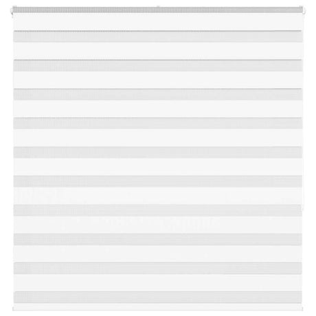 VidaXL Zebra-Rollo 140x150 cm Stoffbreite 135,9 cm Polyester weiß
