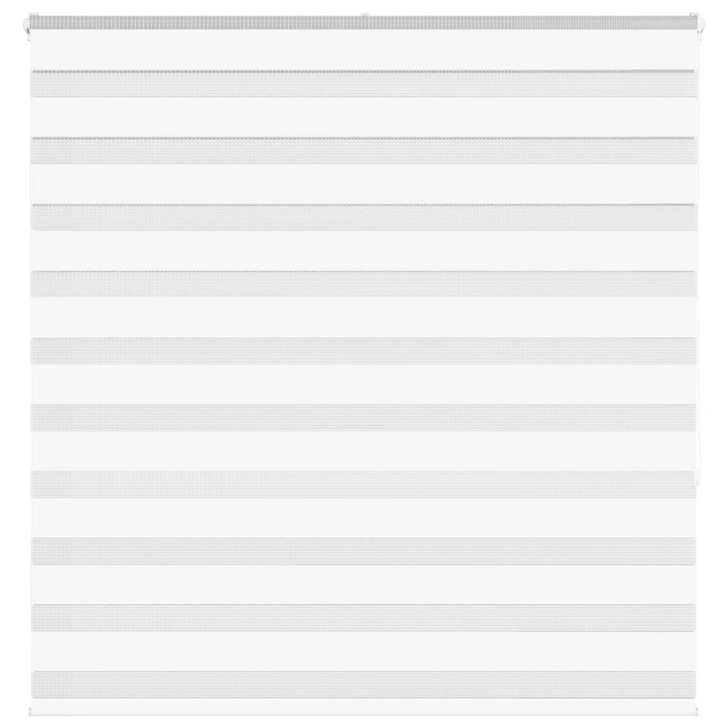 VidaXL Zebra-Rollo 145x150 cm Stoffbreite 140,9 cm Polyester weiß