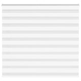 VidaXL Zebra-Rollo 155x150 cm Stoffbreite 150,9 cm Polyester weiß
