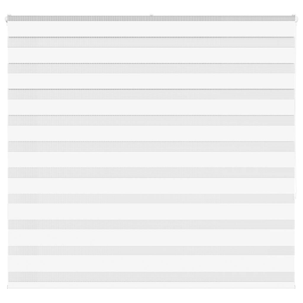 VidaXL Zebra-Rollo 160x150 cm Stoffbreite 155,9 cm Polyester weiß