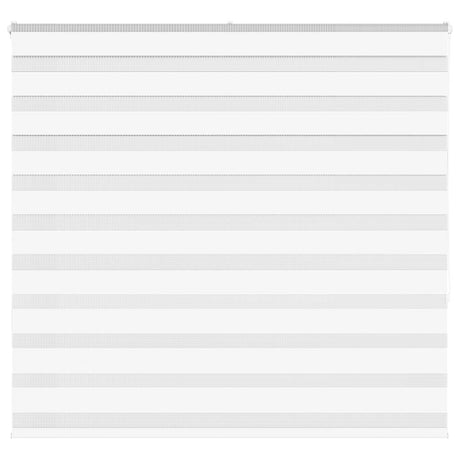VidaXL Zebra-Rollo 165x150 cm Stoffbreite 160,9 cm Polyester weiß
