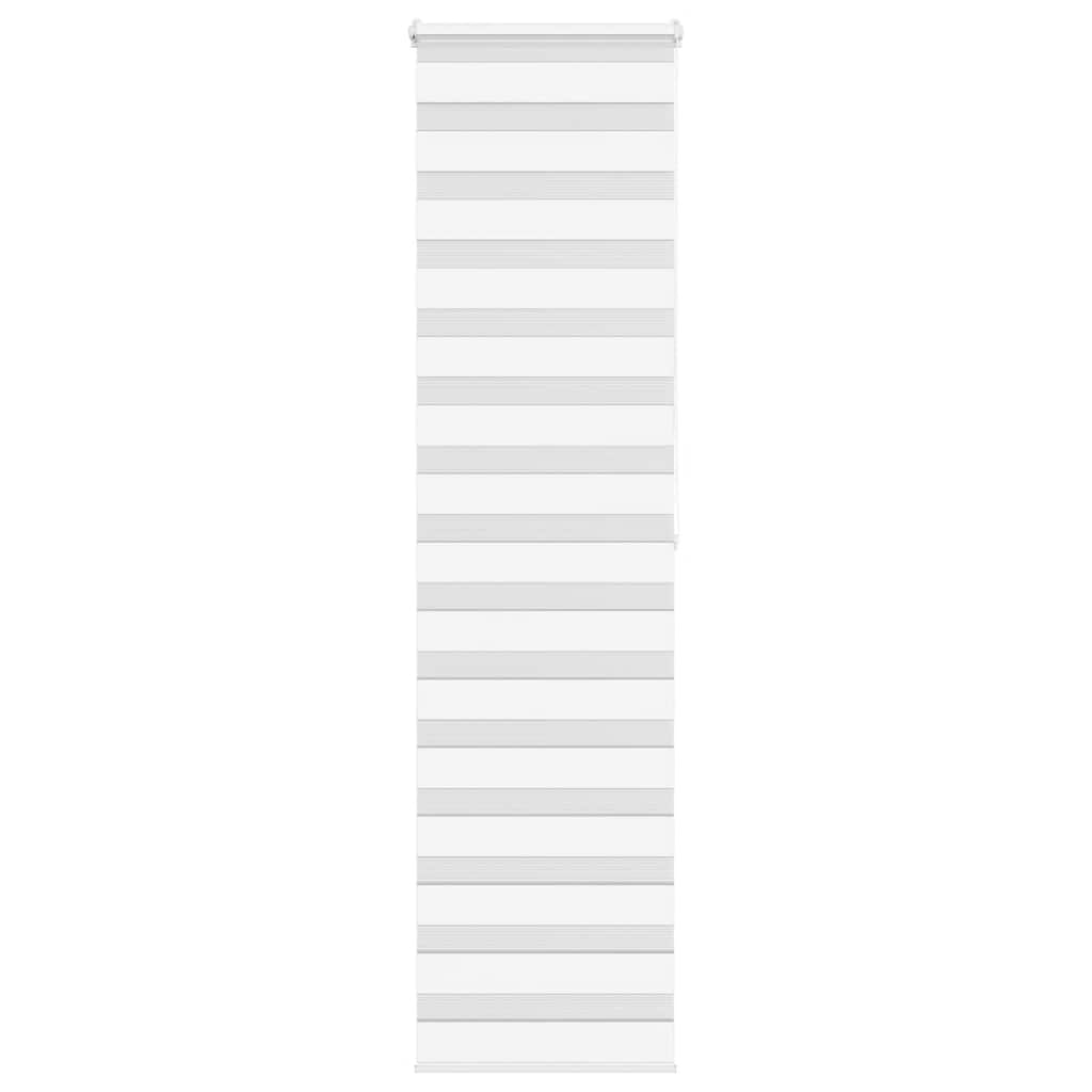 Vidaxx Zebra-Rollo 60x200 cm Stoffbreite 55,9 cm Polyester weiß