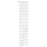 Vidaxx Zebra-Rollo 60x200 cm Stoffbreite 55,9 cm Polyester weiß