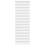VidaXL Zebra-Rollo 70x200 cm Stoffbreite 65,9 cm Polyester weiß
