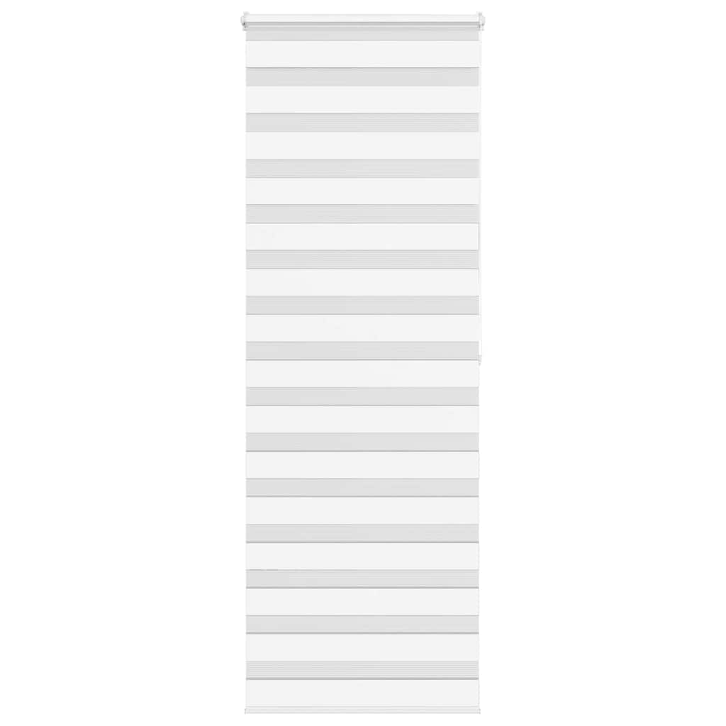 Vidaxx Zebra-Rollo 80x200 cm Stoffbreite 75,9 cm Polyester weiß