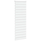 Vidaxx Zebra-Rollo 80x200 cm Stoffbreite 75,9 cm Polyester weiß