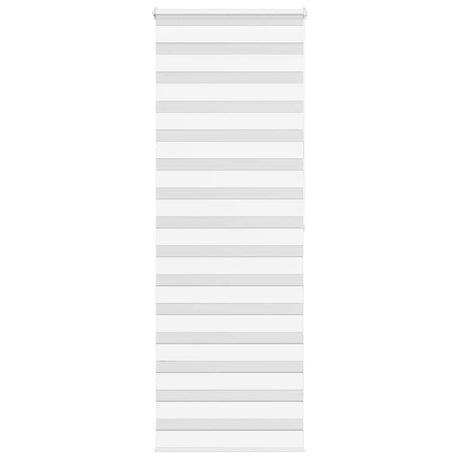 Vidaxx Zebra-Rollo 85x200 cm Stoffbreite 80,9 cm Polyester weiß