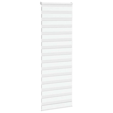 Vidaxx Zebra-Rollo 85x200 cm Stoffbreite 80,9 cm Polyester weiß