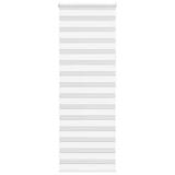 Vidaxx Zebra-Rollo 90x200 cm Stoffbreite 85,9 cm Polyester weiß