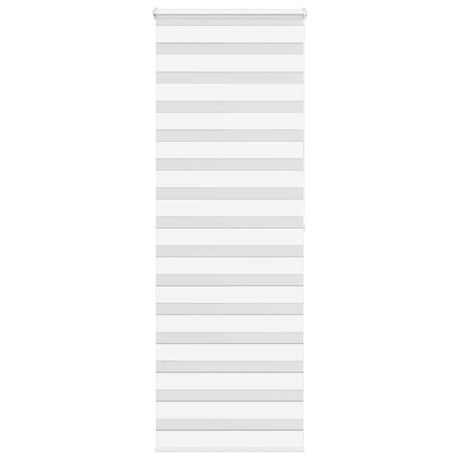 Vidaxx Zebra-Rollo 90x200 cm Stoffbreite 85,9 cm Polyester weiß