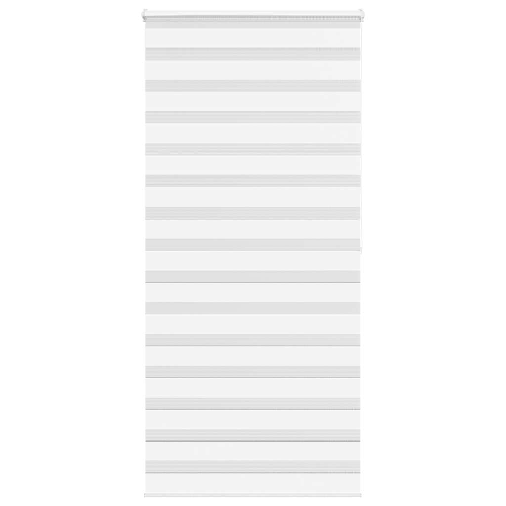 Vidaxx Zebra-Rollo 95x200 cm Stoffbreite 90,9 cm Polyester weiß