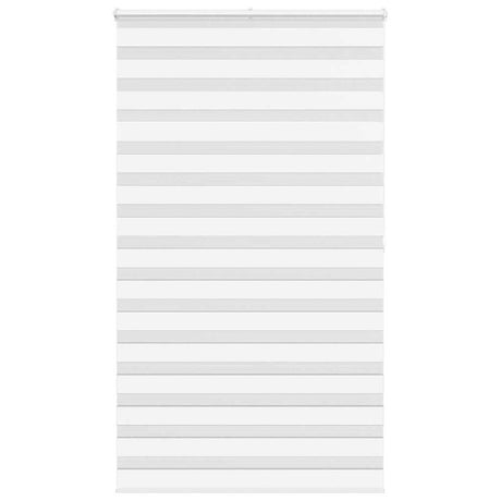 VidaXL Zebra-Rollo 120x200 cm Stoffbreite 115,9 cm Polyester weiß