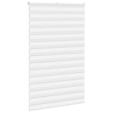 VidaXL Zebra-Rollo 140x200 cm Stoffbreite 135,9 cm Polyester weiß