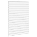 VidaXL Zebra-Rollo 155x200 cm Stoffbreite 150,9 cm Polyester weiß