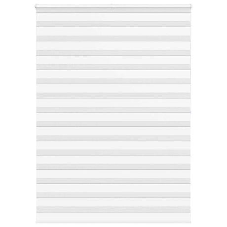 VidaXL Zebra-Rollo 165x200 cm Stoffbreite 160,9 cm Polyester weiß