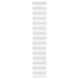 VidaXL Zebra-Rollo 45x230 cm Stoffbreite 40,9 cm Polyester weiß