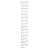 VidaXL Zebra-Rollo 50x230 cm Stoffbreite 45,9 cm Polyester weiß