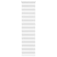 VidaXL Zebra-Rollo 55x230 cm Stoffbreite 50,9 cm Polyester Weiß