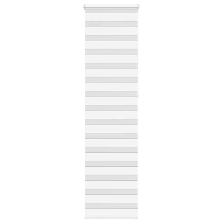 VidaXL Zebra-Rollo 60x230 cm Stoffbreite 55,9 cm Polyester weiß