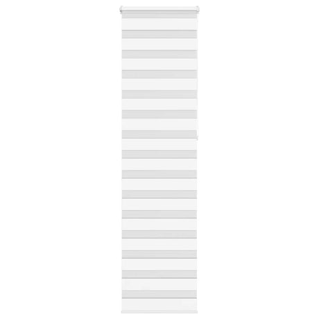 Vidaxx Zebra-Rollo 65x230 cm Stoffbreite 60,9 cm Polyester weiß