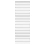 VidaXL Zebra-Rollo 75x230 cm Stoffbreite 70,9 cm Polyester weiß