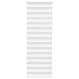 VidaXL Zebra-Rollo 90x230 cm Stoffbreite 85,9 cm Polyester weiß