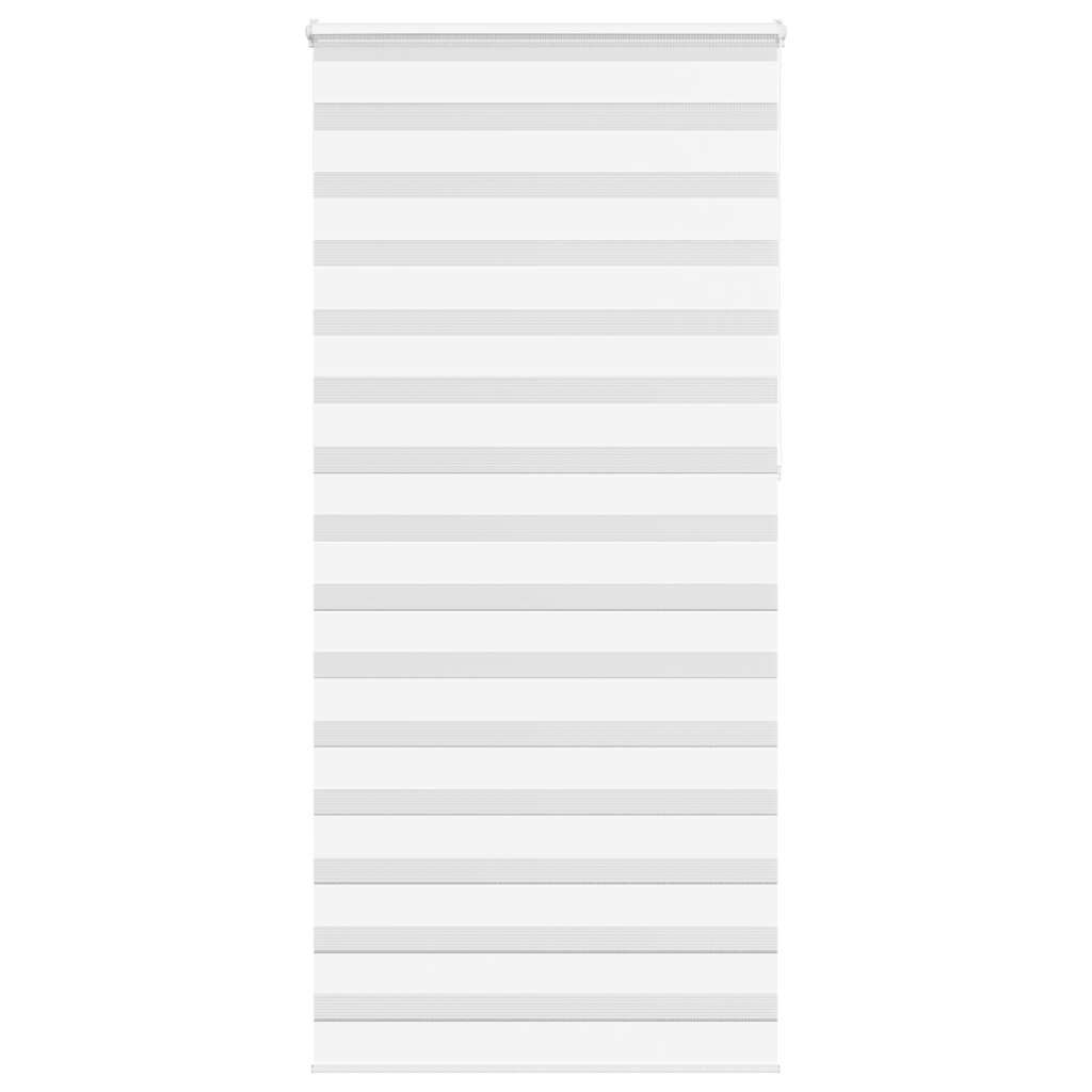 Vidaxx Zebra-Rollo 95x230 cm Stoffbreite 90,9 cm Polyester weiß
