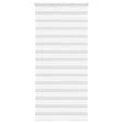 Vidaxx Zebra-Rollo 100x230 cm Stoffbreite 95,9 cm Polyester weiß