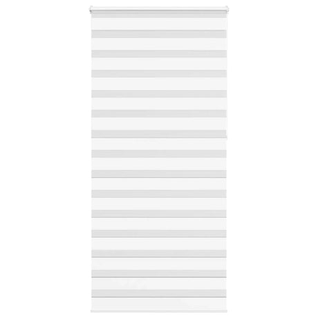 VidaXL Zebra-Rollo 110x230 cm Stoffbreite 105,9 cm Polyester weiß