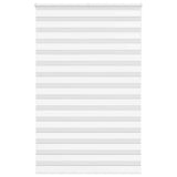 VidaXL Zebra-Rollo 145x230 cm Stoffbreite 140,9 cm Polyester weiß