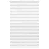 VidaXL Zebra-Rollo 150x230 cm Stoffbreite 145,9 cm Polyester weiß