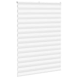 VidaXL Zebra-Rollo 155x230 cm Stoffbreite 150,9 cm Polyester weiß