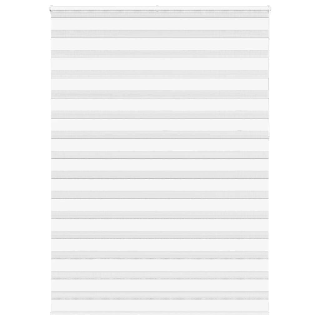 VidaXL Zebra-Rollo 160x230 cm Stoffbreite 155,9 cm Polyester weiß