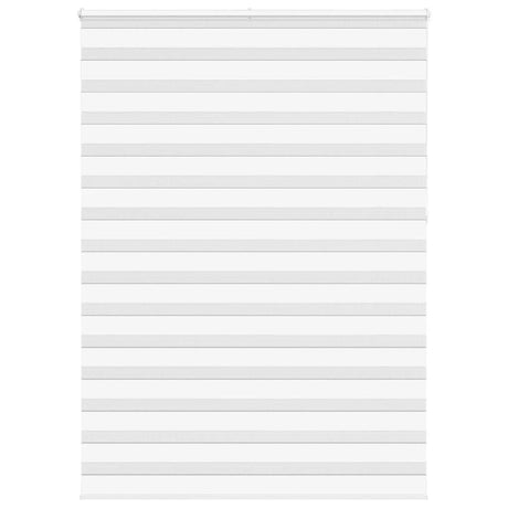 VidaXL Zebra-Rollo 160x230 cm Stoffbreite 155,9 cm Polyester weiß