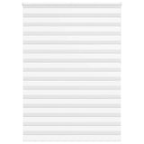 VidaXL Zebra-Rollo 165x230 cm Stoffbreite 160,9 cm Polyester weiß