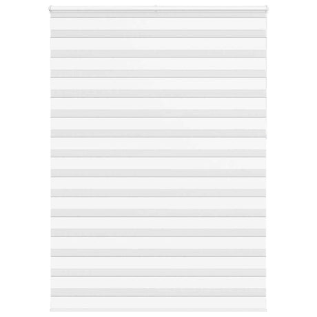 VidaXL Zebra-Rollo 165x230 cm Stoffbreite 160,9 cm Polyester weiß