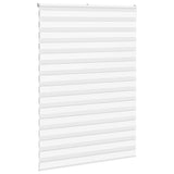 VidaXL Zebra-Rollo 165x230 cm Stoffbreite 160,9 cm Polyester weiß