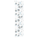 Vidaxx Duschrollo 80x240 cm, Stoffbreite 76 cm
