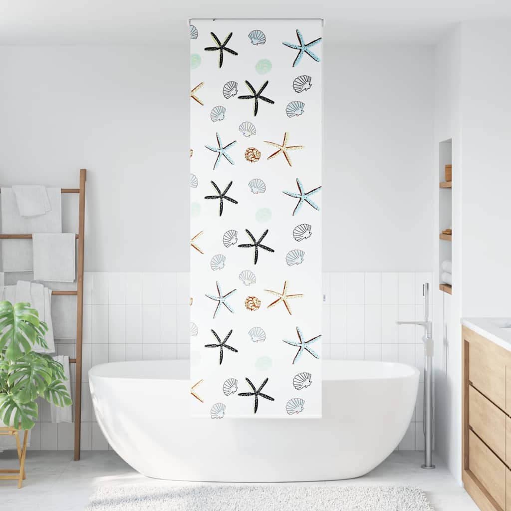 Vidaxx Duschrollo 80x240 cm, Stoffbreite 76 cm