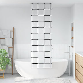 Vidaxx Duschrollo 80x240 cm, Stoffbreite 76 cm