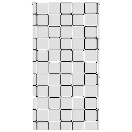Vidaxx Duschrollo 120x240 cm, Stoffbreite 116 cm