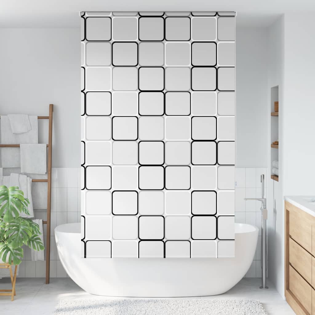 Vidaxx Duschrollo 130x240 cm, Stoffbreite 126 cm